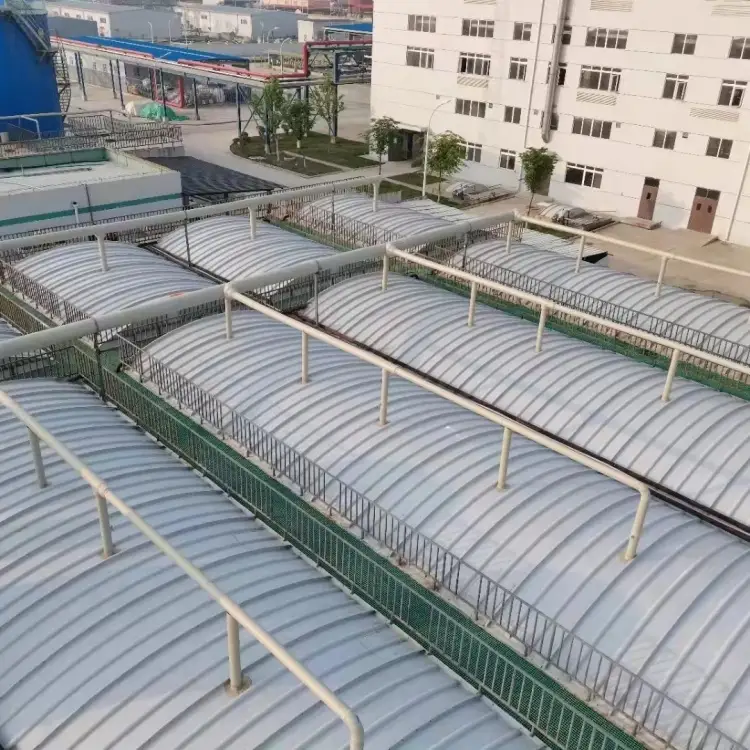 玻璃钢 防盐防雾泳池盖 沿海工业废气异味罩