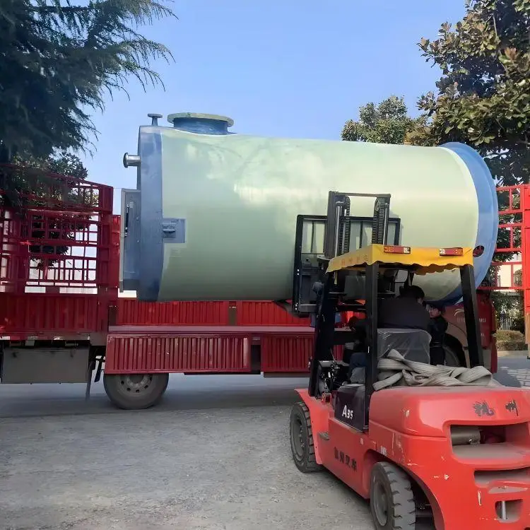 玻璃钢智能自动污水提升泵站工厂直流排水站