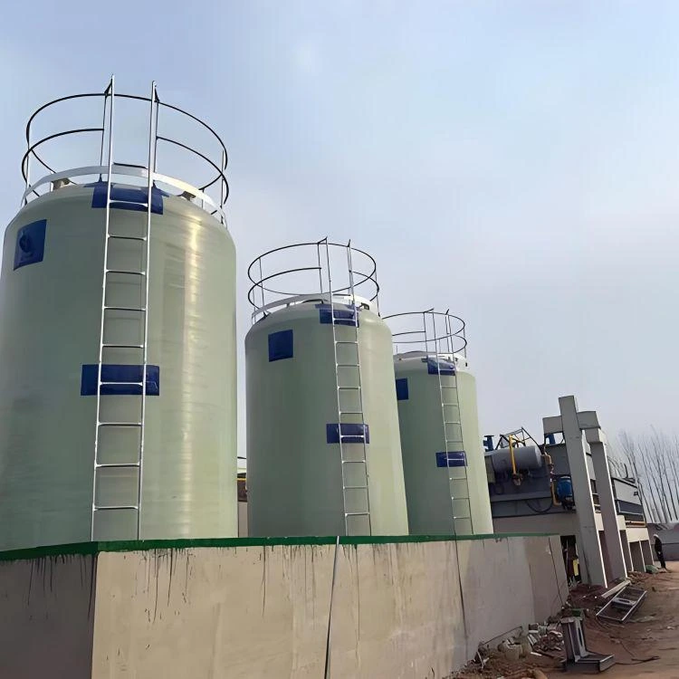 用于工业液体的水平玻璃钢储罐 — 配图2